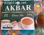 Чай Akbar Зеленый Китайский 100 пак отзывы