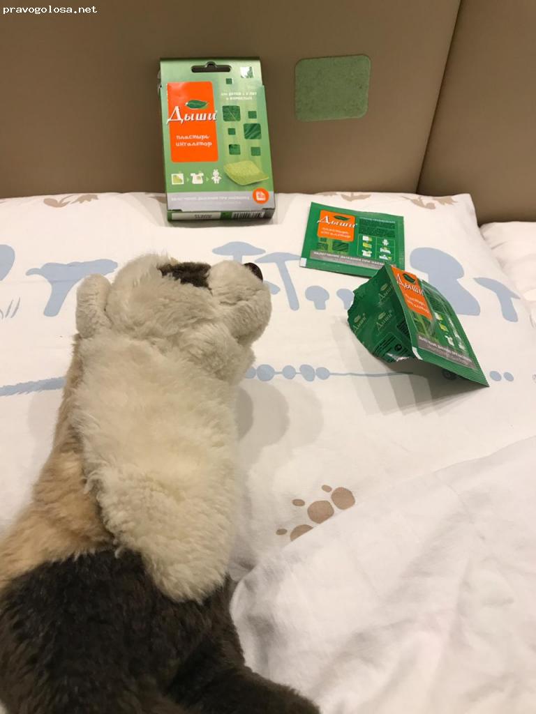 Отзыв на Пластырь - ингалятор Дыши