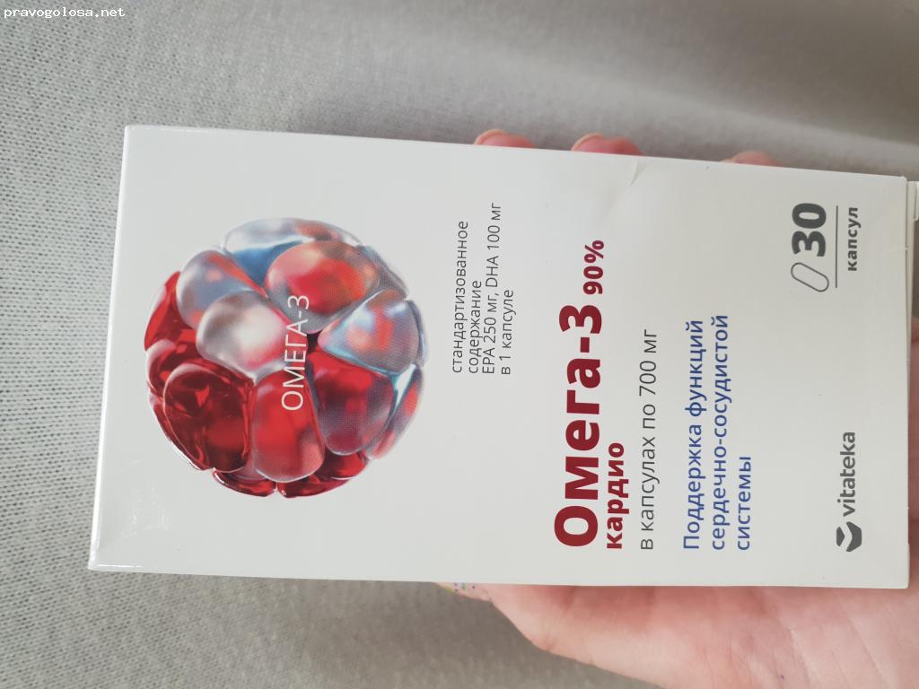 Отзыв на Омега 3 Vitateka