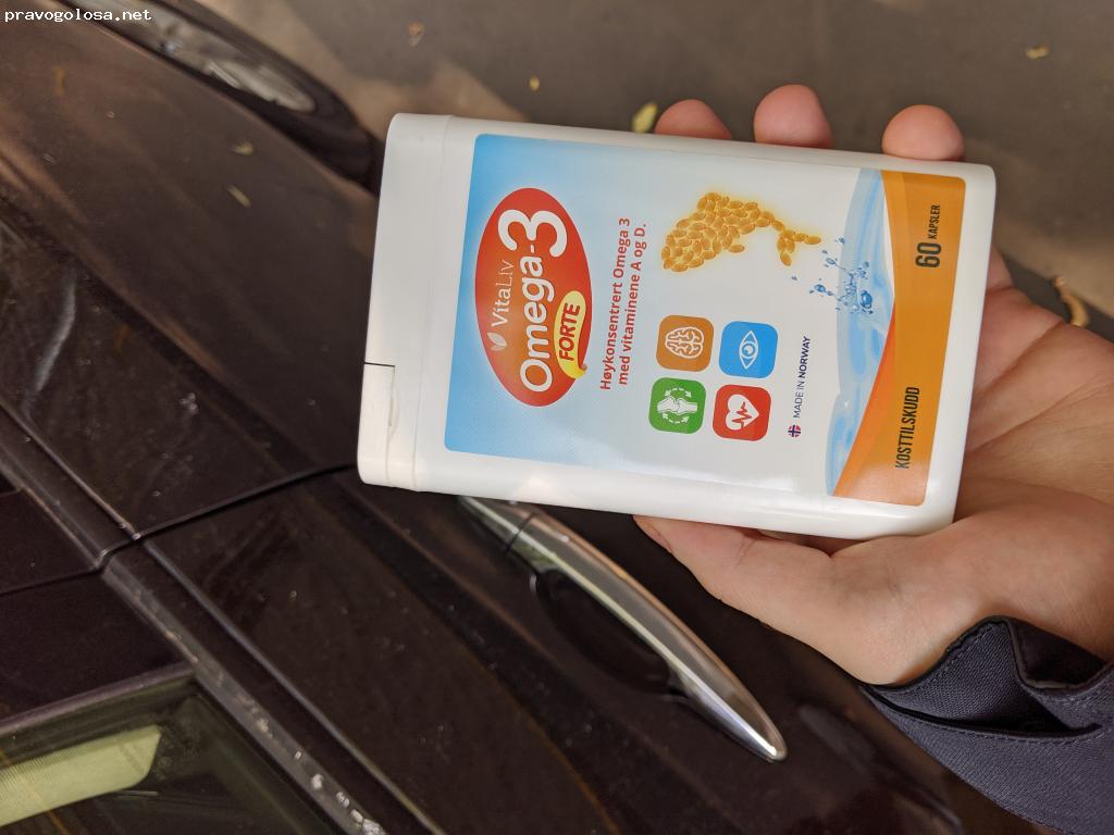 Отзыв на Omega 3 Forte Виталив