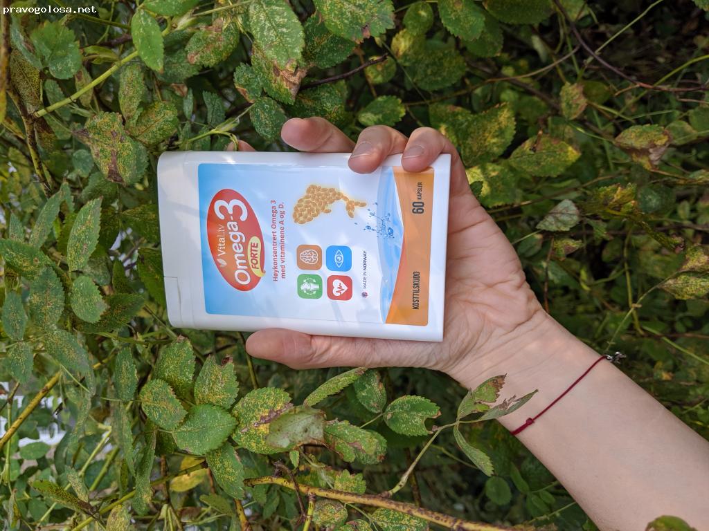 Отзыв на Omega 3 Forte Виталив