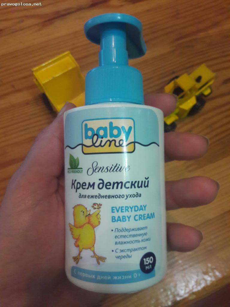 Отзыв на Детский крем babyline sensitive