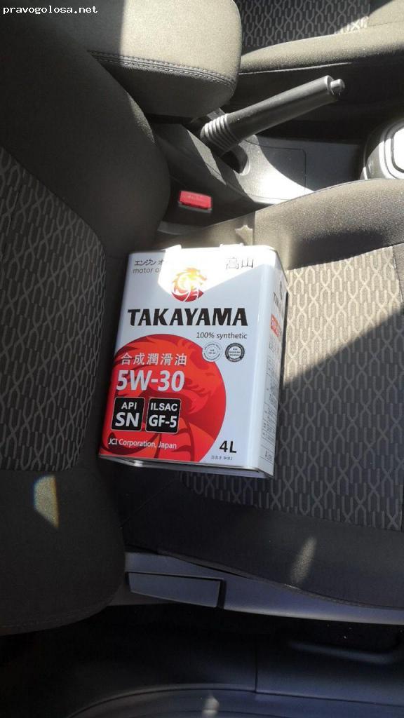 Отзыв на Моторное масло Takayama