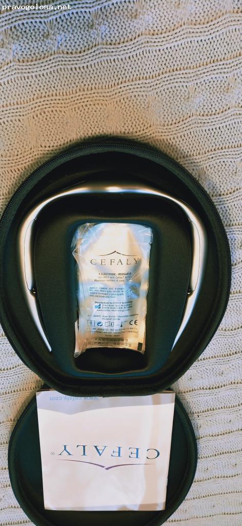 Отзыв на Медицинский прибор Cefaly (Цефали) для лечения головных болей и мигрени