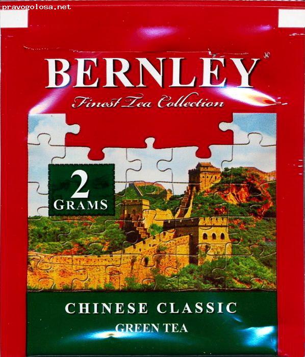 Отзыв на Чай зеленый Bernley Chinese Classic 25 пакетиков