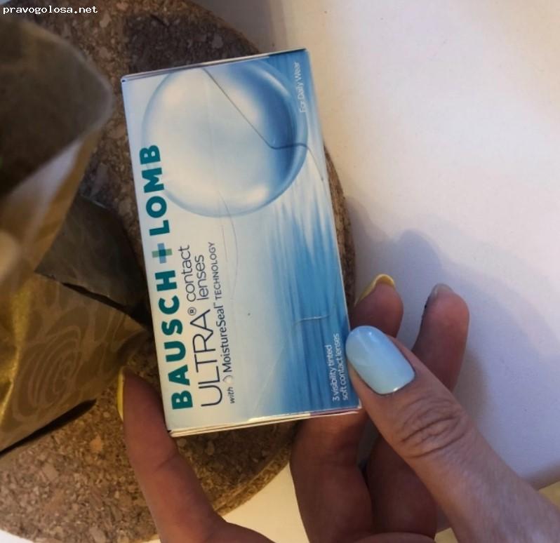 Отзыв на Контактные линзы Bausch Lomb Ultra