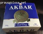 Чай Akbar Earl Grey черный байховый мелкий с ароматом бергамота (Серия медаль) отзывы
