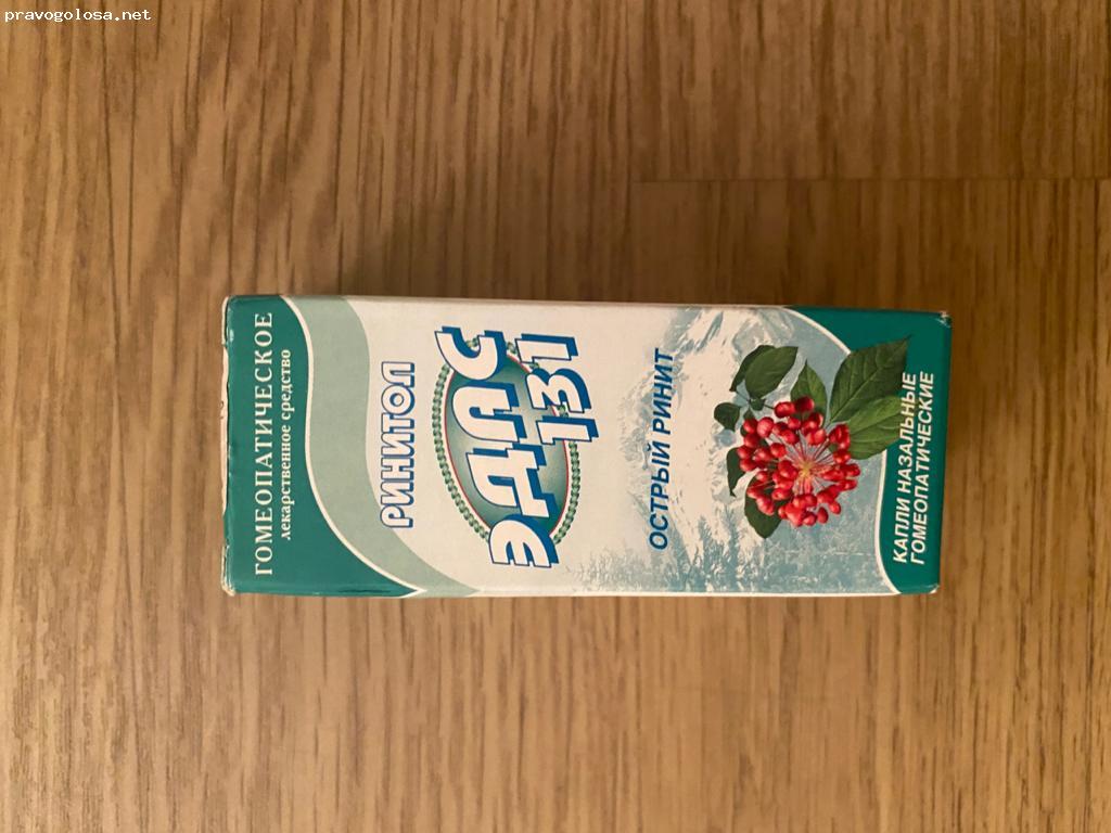 Отзыв на Эдас 131 Ринитол