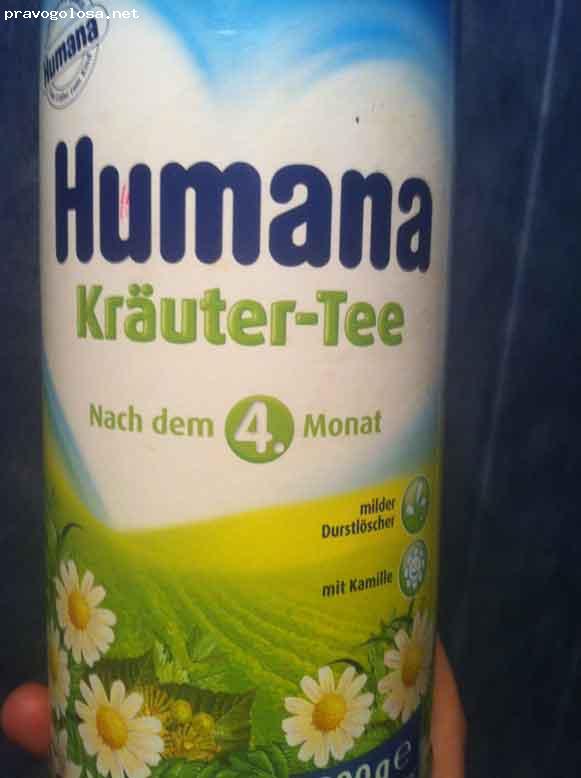 Отзыв на Детское питание Humana