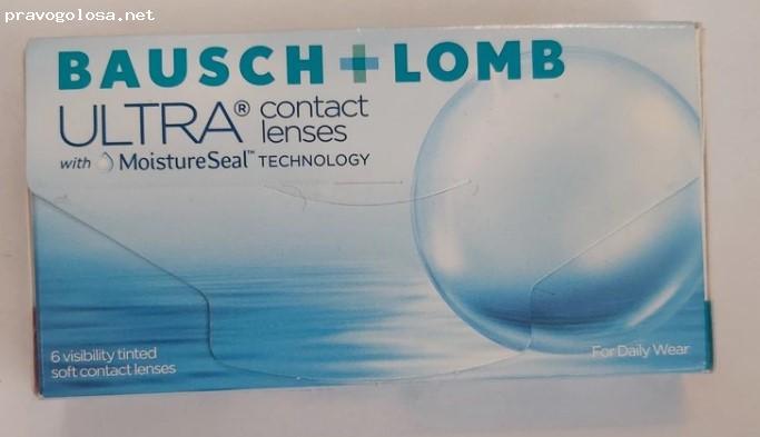 Отзыв на Контактные линзы Bausch Lomb Ultra