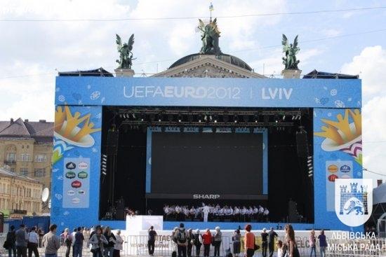 Отзыв на Львовская фан-зона к Євро-2012 (Городской совет Львова)