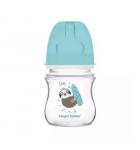 Бутылочка для кормления Canpol Babies EasyStart Exotic Animals 0+, голубой, 120 мл отзывы