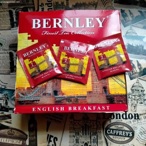 Отзыв на Чай Bernley English Breakfast 100 конвертов