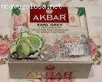Чай Akbar Earl Grey черный байховый мелкий с ароматом бергамота (Серия медаль) отзывы