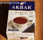 Чай Akbar Earl Grey крупнолистовой черный с бергамотом отзывы