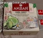Отзыв на Чай Akbar Earl Grey черный байховый мелкий с ароматом бергамота (Серия медаль)