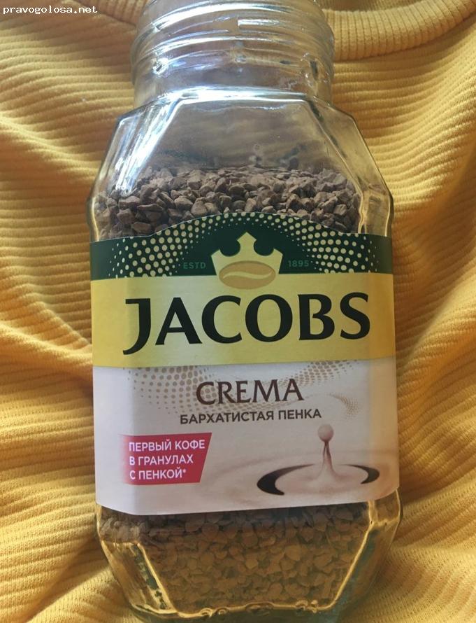 Отзыв на Кофе растворимый Jacobs Crema