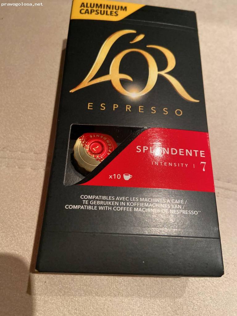 Отзыв на Кофе в алюминиевых капсулах LOR Espresso Splendente