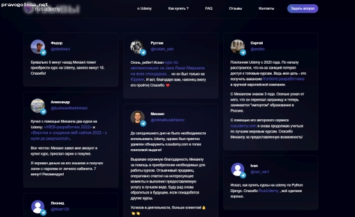 Отзыв на Rusudemy