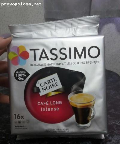 Отзыв на Кофе натуральный жареный молотый Tassimo Carte Noire