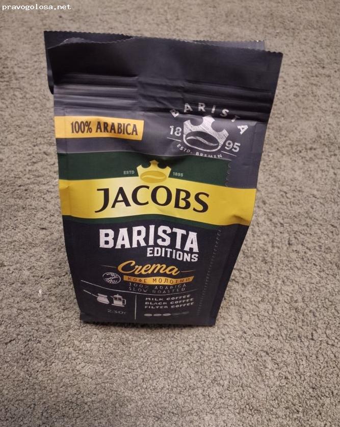 Отзыв на Кофе в молотый Jacobs Barista Editions Crema