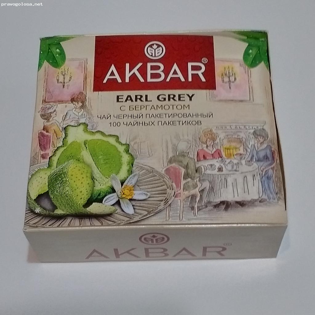 Отзыв на Чай Akbar Earl Grey черный байховый мелкий с ароматом бергамота (Серия медаль)