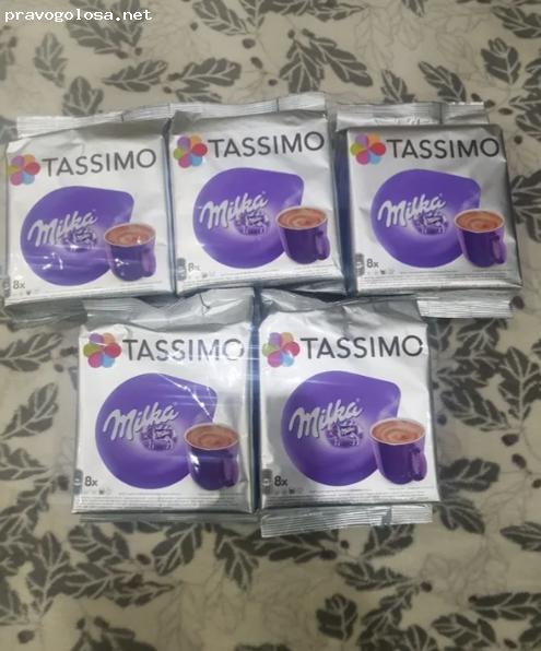 Отзыв на Какао Tassimo Milka 8 капсул по 30 г