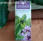Чай Akbar Зеленый Вербена и Мелисса отзывы