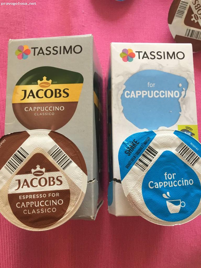 Отзыв на Кофе в капсулах Tassimo Cappuccino Classico