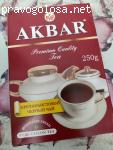 Akbar "Красно-белая" серия чай черный крупнолистовой, 250 г отзывы