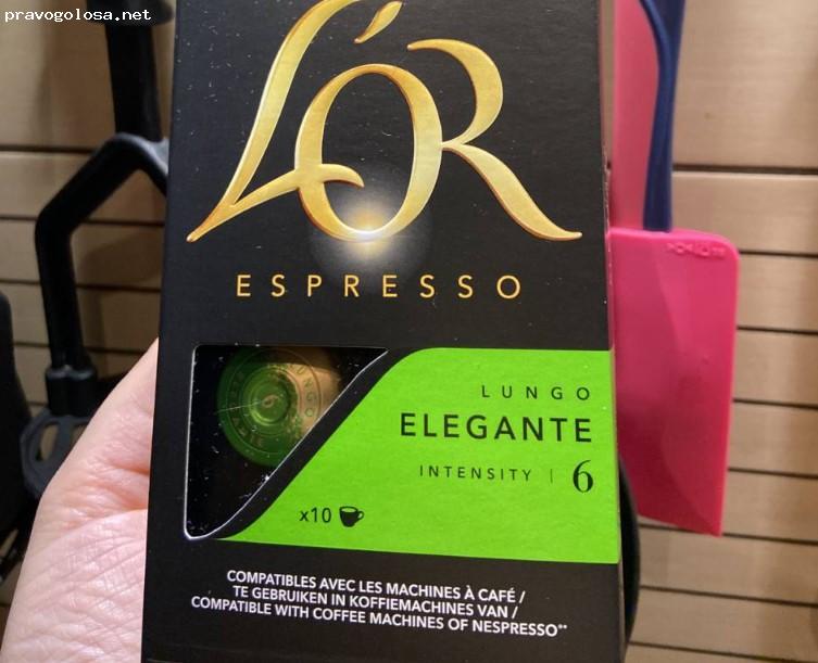 Отзыв на Кофе в капсулах Lor Espresso Lungo Elegante