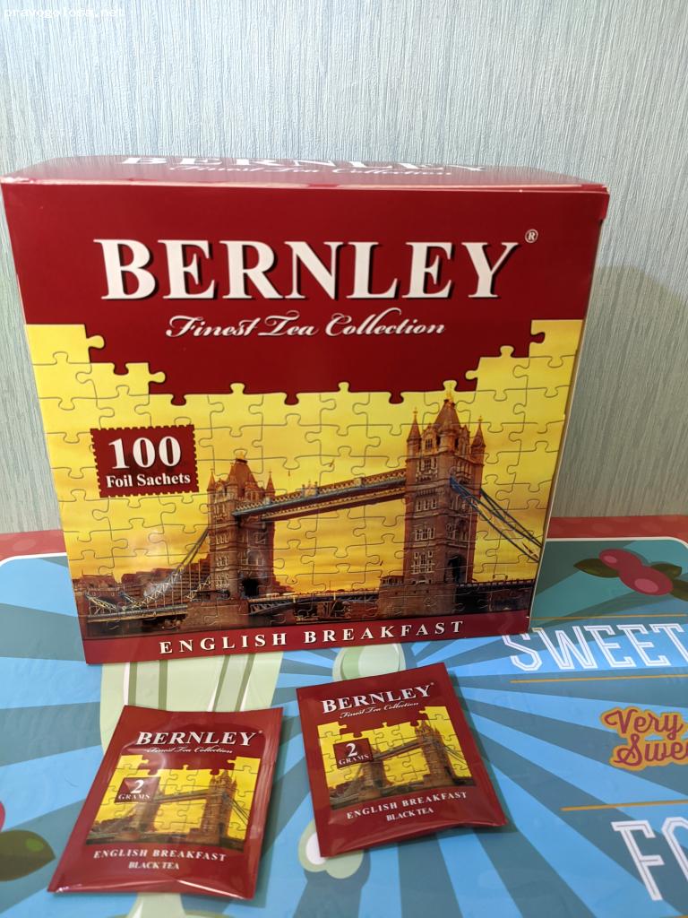 Отзыв на Bernley English Breakfast черный чай, 100 конвертиков