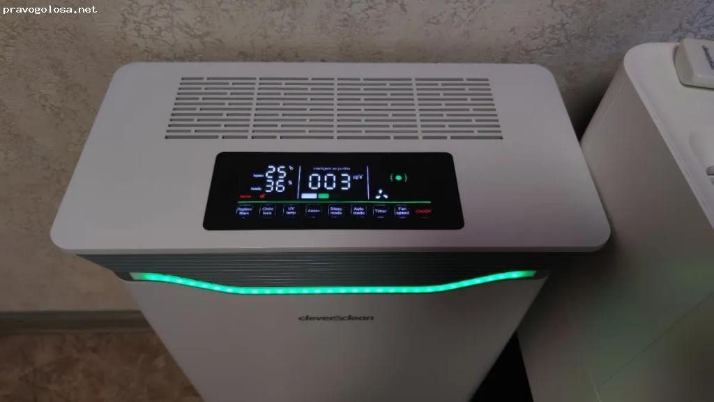 Отзыв на Очиститель воздуха Clever & Clean HealthAir UV-07