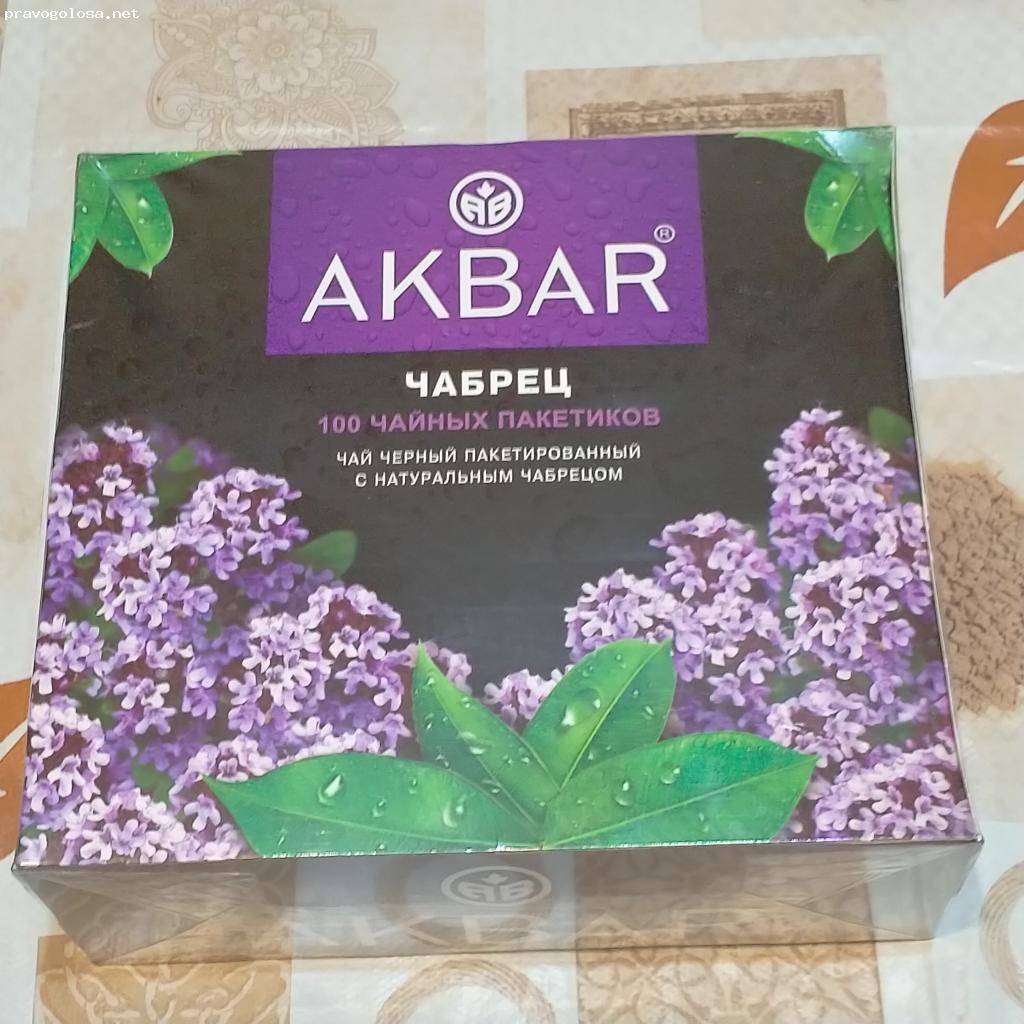 Отзыв на чай Akbar Чабрец