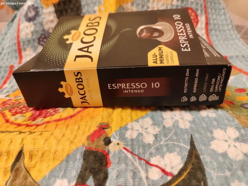 Отзыв на Капсулы Jacobs Espresso Intenso 10