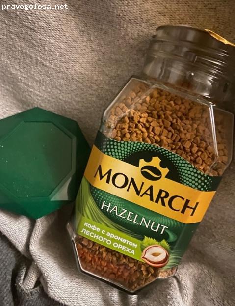 Отзыв на Кофе растворимый Monarch Hazelnut с ароматом лесно го ореха