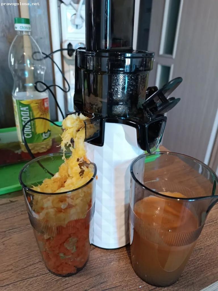 Отзыв на Шнековая соковыжималка Clever&Clean Twist Juicer Silver