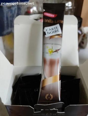 Отзыв на CARTE NOIRE ВАНИЛА ЛАТТЕ