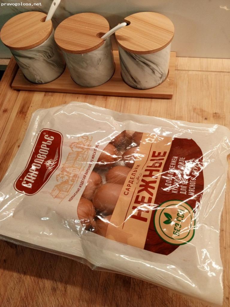 Отзыв на Стародворье Сардельки Нежные