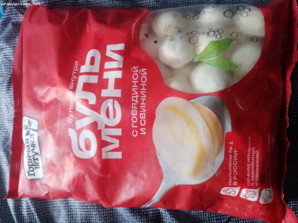 Отзыв на Горячая Штучка Бульмени с говядиной и свининой, 430г