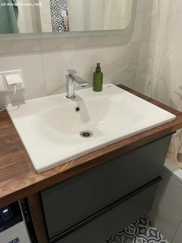 Отзыв на Врезная раковина в ванную Lavinia Boho Bathroom Sink 33312010