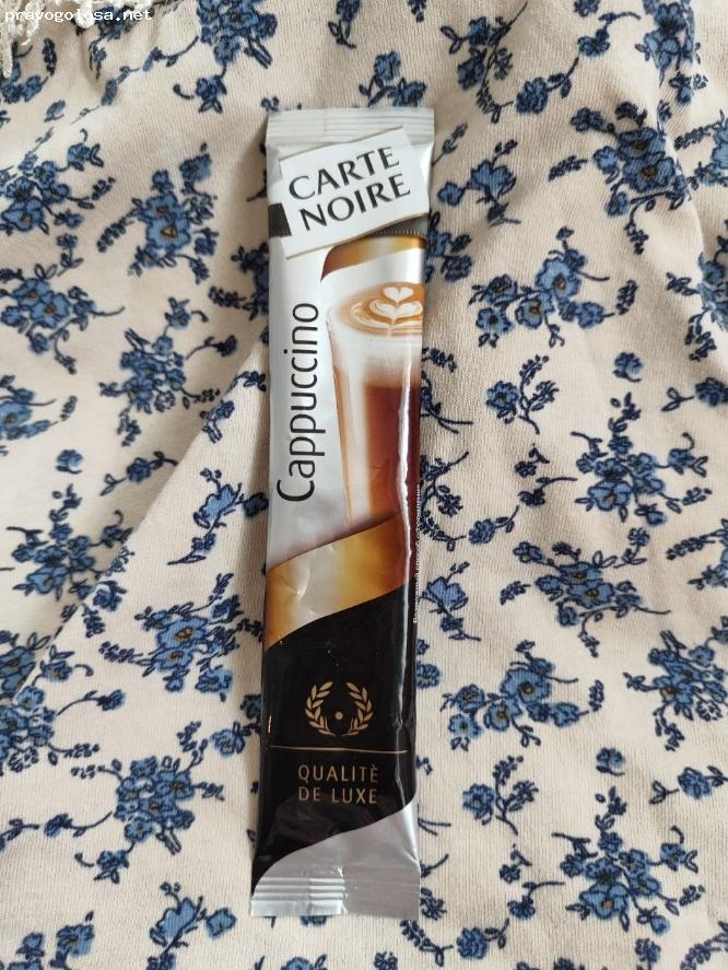 Отзыв на Растворимый кофе Carte Noire Capuccino
