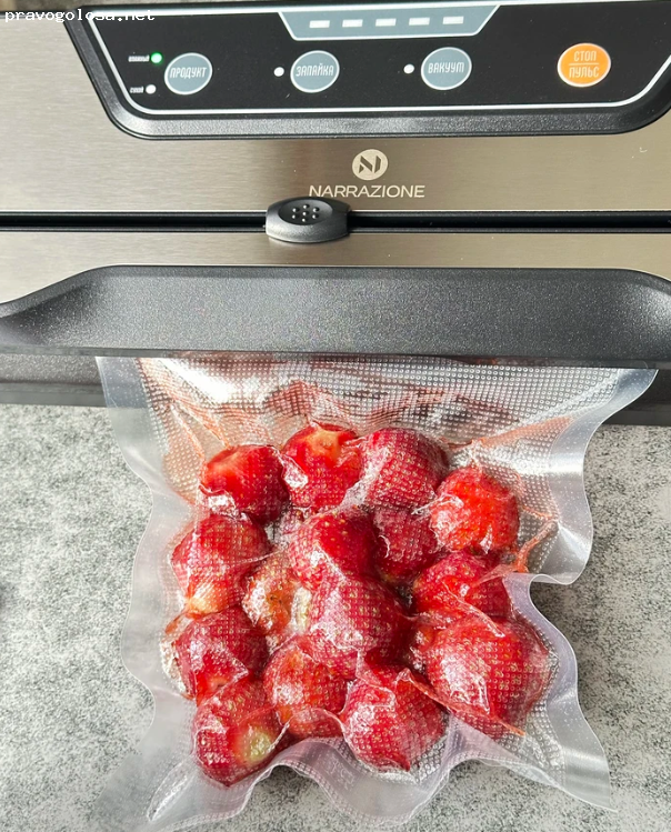 Отзыв на Вакууматор для продуктов VS6612X NARRAZIONE