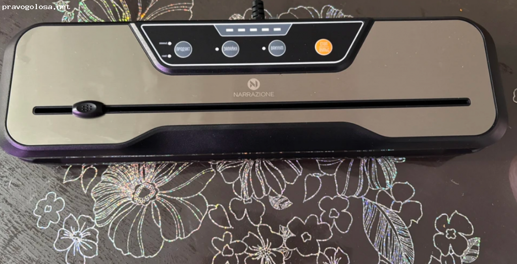 Отзыв на Вакууматор для продуктов VS6612X NARRAZIONE