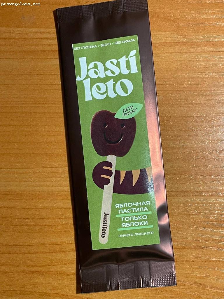 Отзыв на Пастила JastiLeto яблочная детская