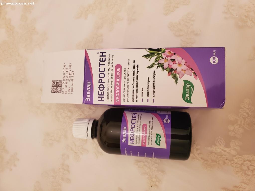 Отзыв на Растительное урологическое лекарство Нефростен