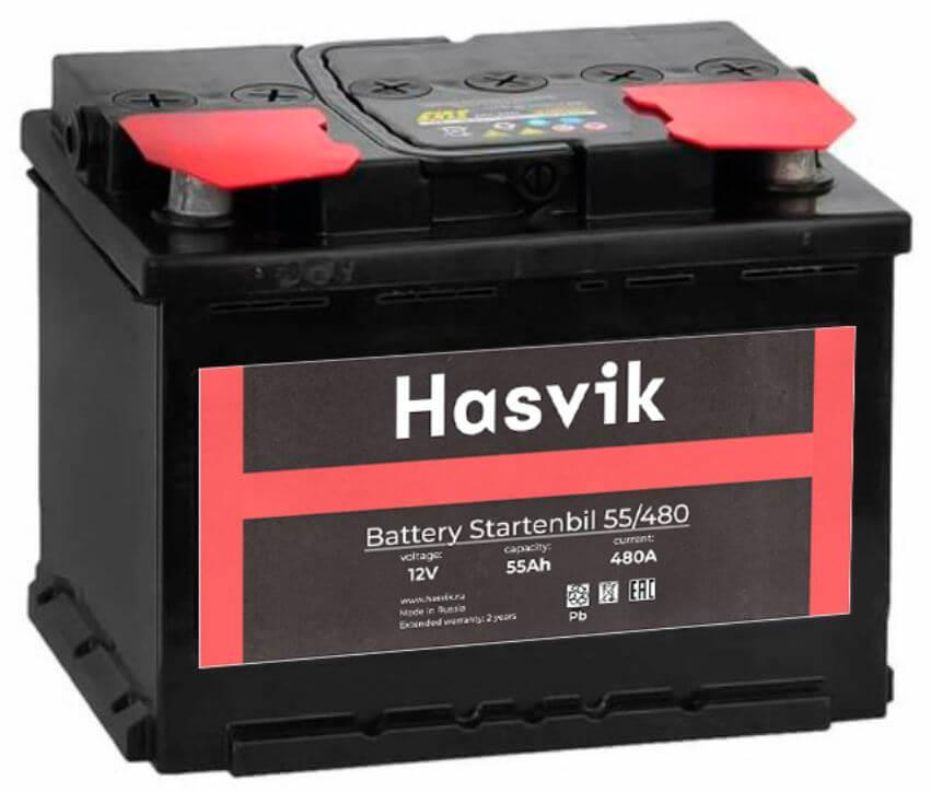 Отзыв на Hasvik Startenbil 55Ач 480А