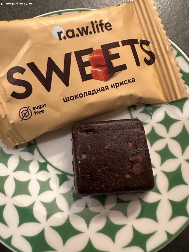 Отзыв на Конфеты R.A.W.life