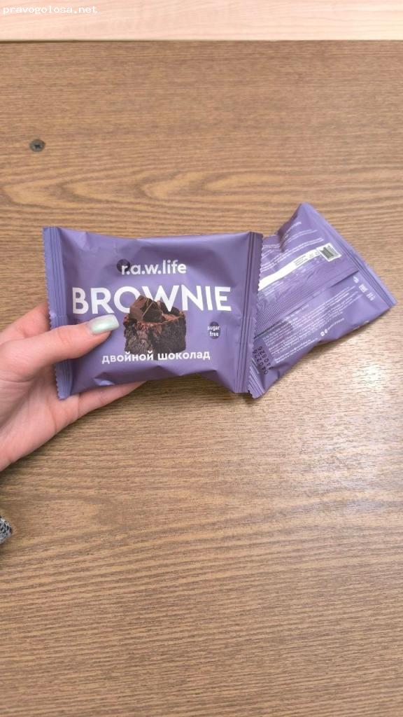 Отзыв на Брауни двойной шоколад