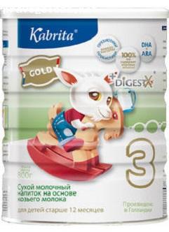 Отзыв на Продукты Kabrita на основе козьего молока